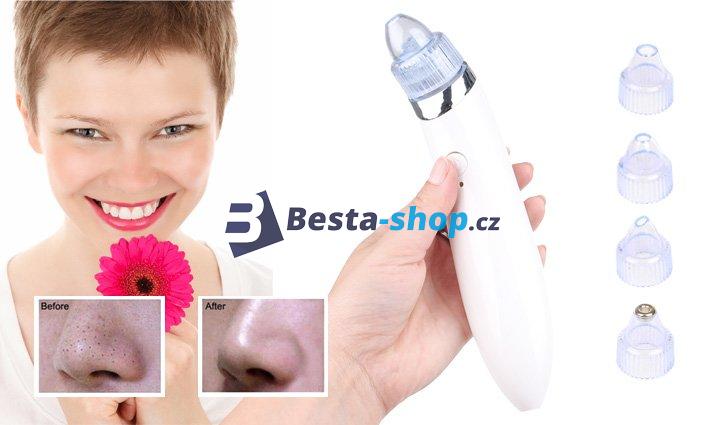 Vakuový čistič pórů růžový