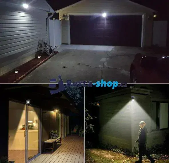 Solární osvětlení se senzorem pohybu 40 LED
