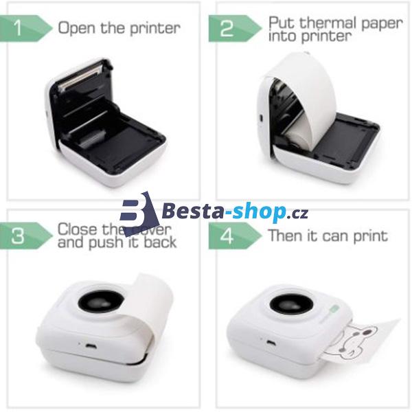 Samolepící role termopapíru pro Miniprint 5 ks