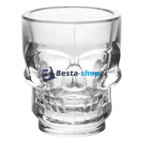 Panáky ve tvaru lebky 50ml 4 ks