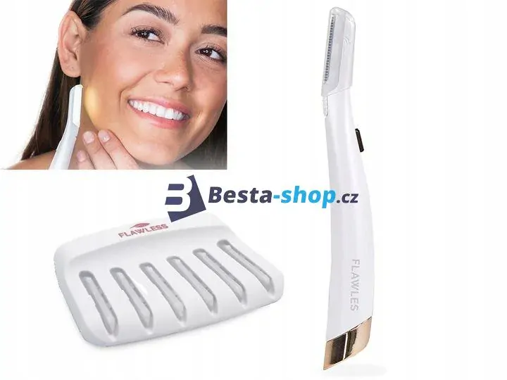 Kosmetický odstraňovač chloupků v obličeji – Verk 15687 Flawless Dermaplane