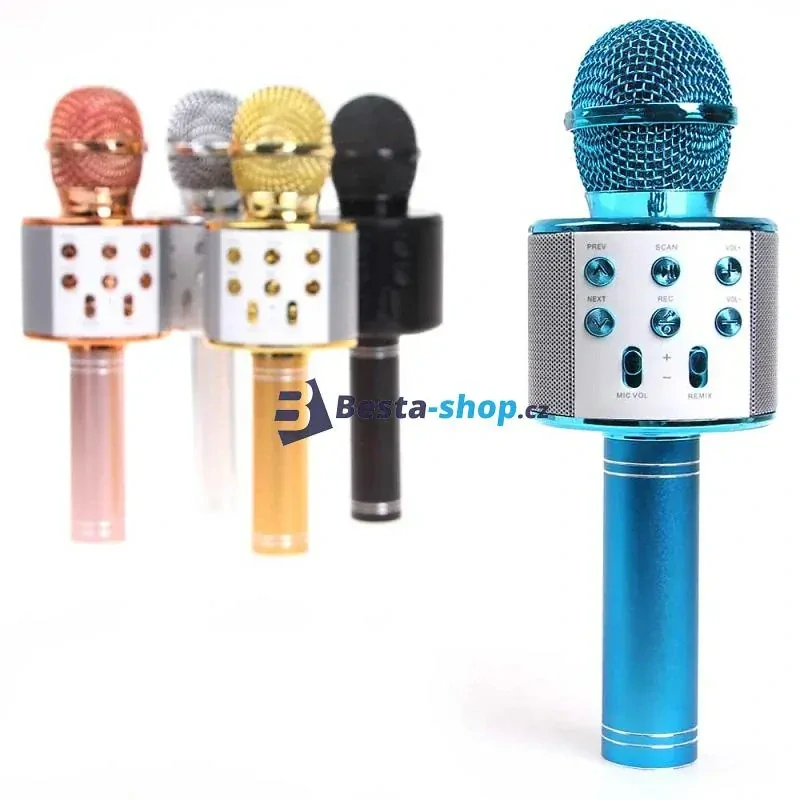WSTER WS 858 Karaoke bluetooth mikrofon