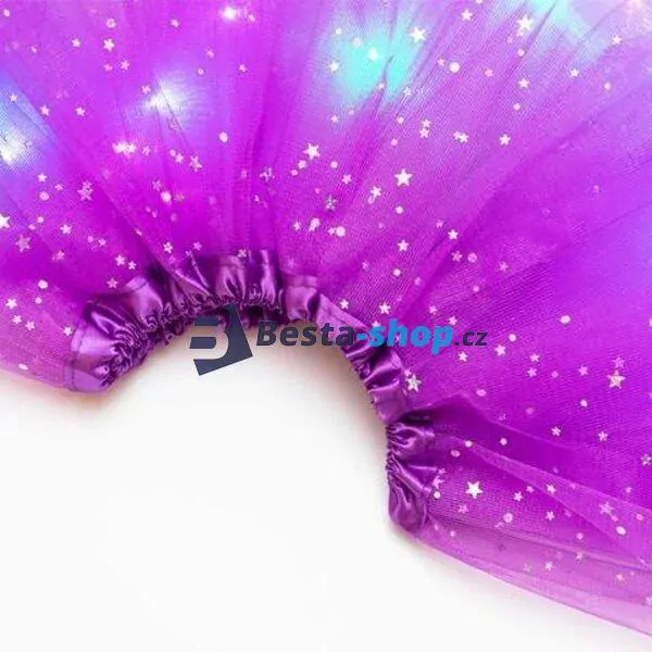 LED svítící sukně Princess