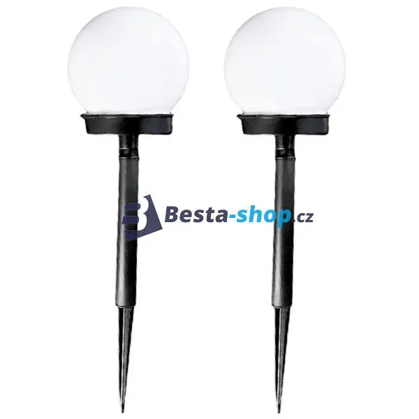 Zahradní solární lampa 3 ks