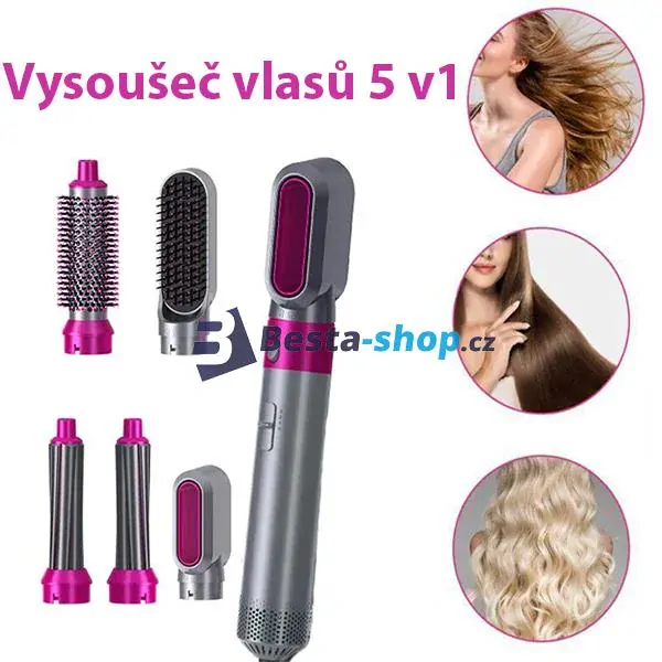 Vysoušeč vlasů 5v1