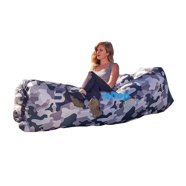Nafukovací pytel Lazy Bag maskáčový