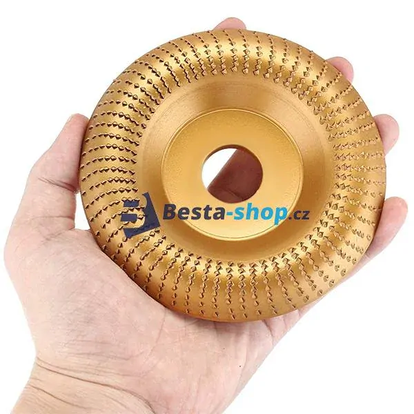 Brusný řezbářský kotouč na dřevo