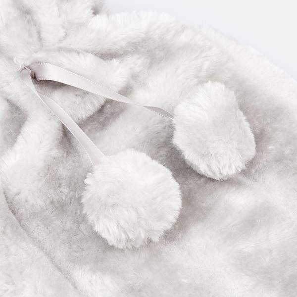 Termofor zahřívací láhev z umělé kožešiny