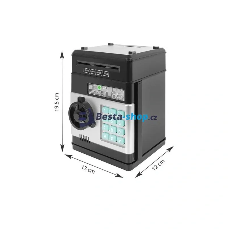 Elektronický trezor - pokladnička