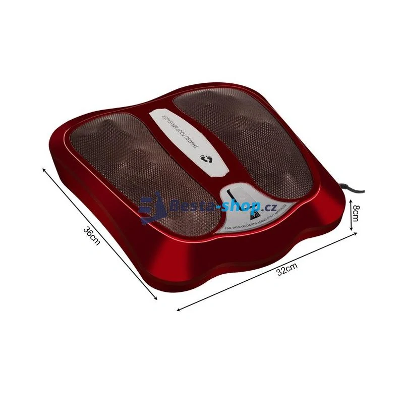 Masážní přístroj na nohy s vyhříváním 2V1