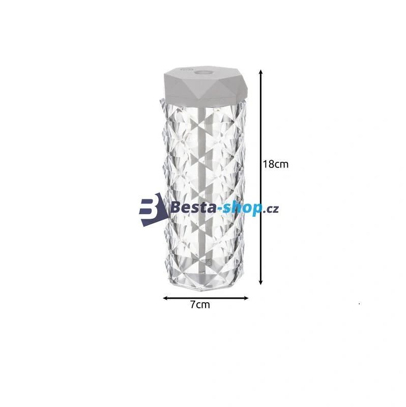 Zvlhčovač vzduchu - noční lampa 2v1