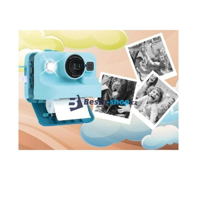Dětský instantní fotoaparát s termotiskárnou 32 GB