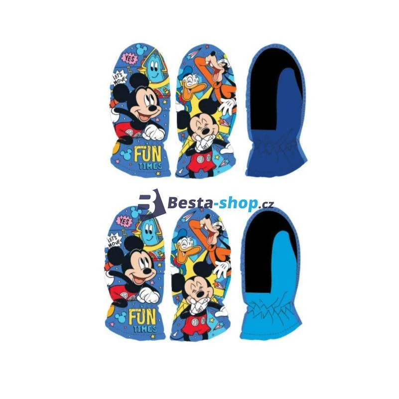 Disney dětské palčáky na lyže – Mickey Mouse, tmavě modré