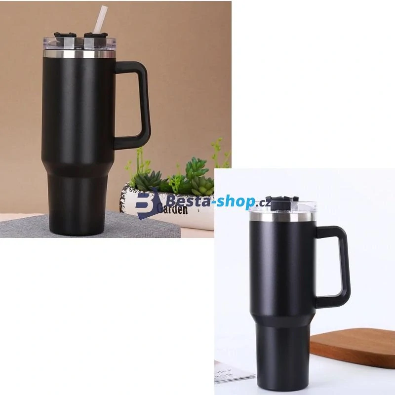 Termohrnek 1200ml s brčkem