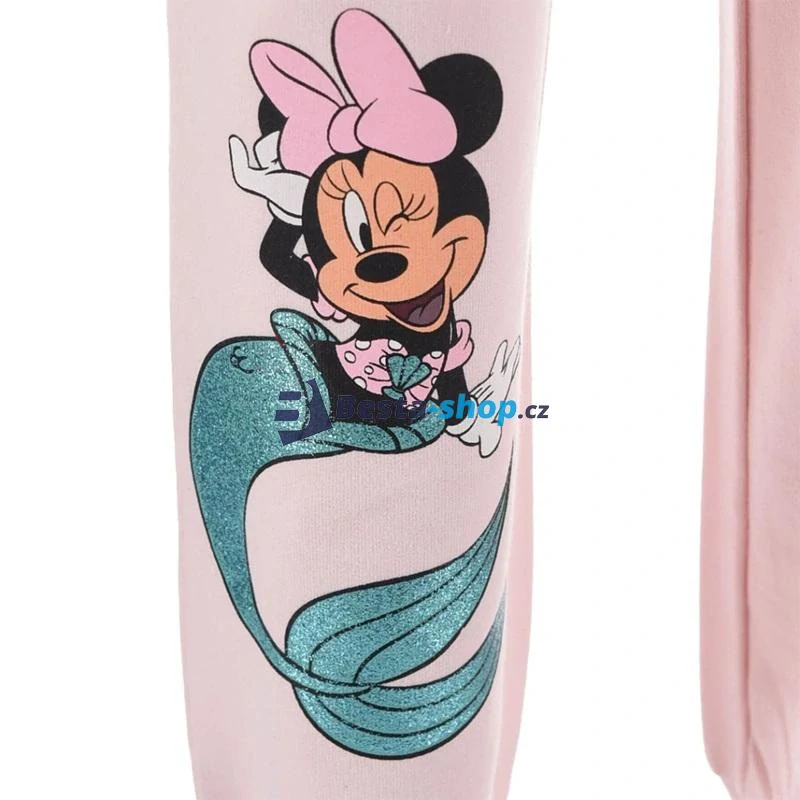 Dívčí tepláky z BIO bavlny DISNEY MINNIE růžová