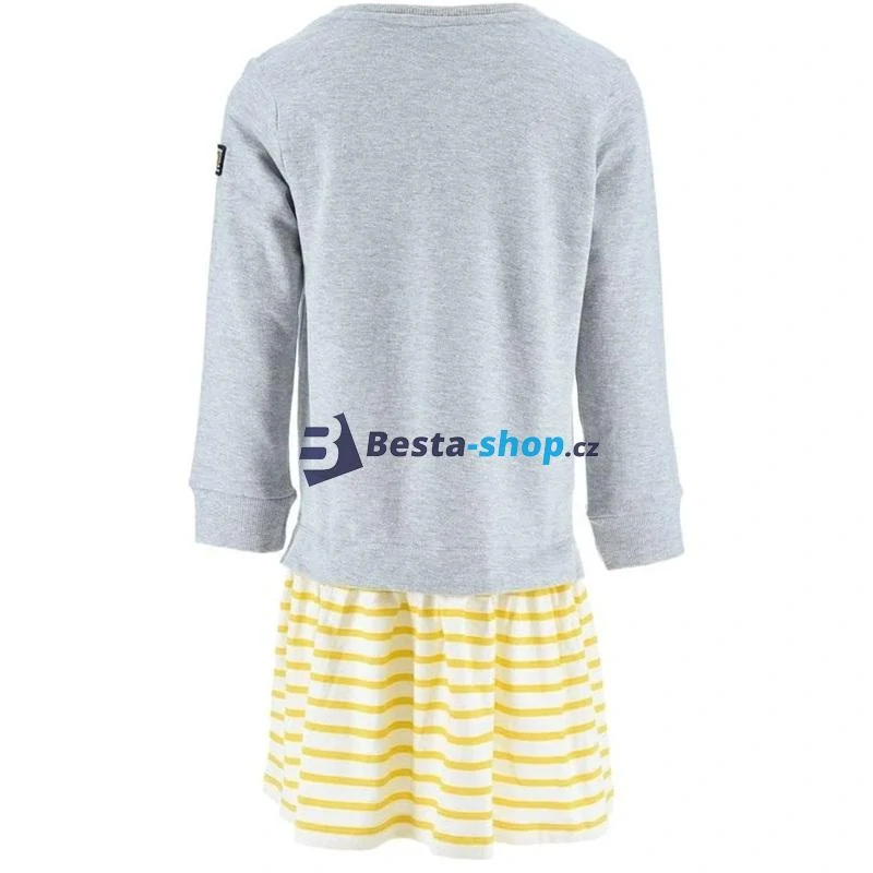 Dívčí mikinové šaty Minnie Mouse - šedé