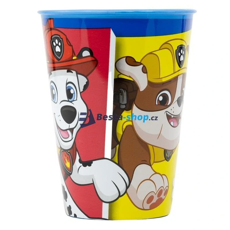 Plastový kelímek - Tlapková patrola 260ml modrý