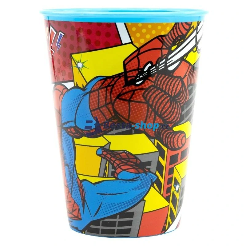 Plastový kelímek - Spider-Man 260ml modrý