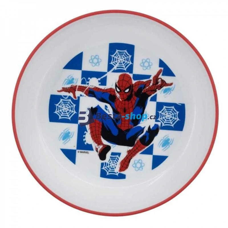 Dětská miska Premium Spider-Man 14 cm Červená
