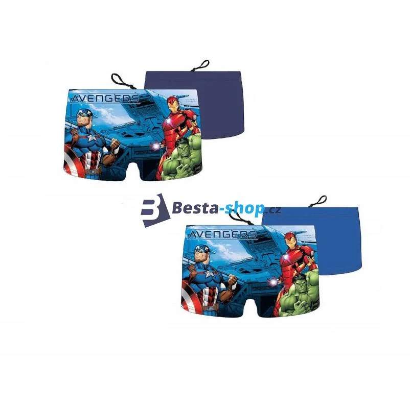 Chlapecké plavky Marvel - Avengers modré