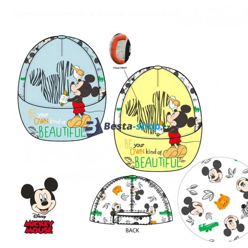 Chlapecká kšiltovka Mickey Mouse - Disney světle modrá