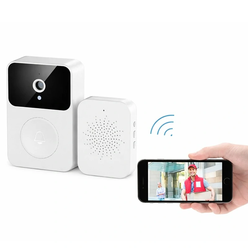 WiFi zvonek s kamerou 2K 3MP – bezdrátový videozvonek