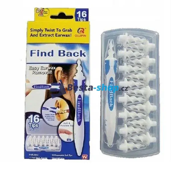 Čistič ušního mazu - Find Back
