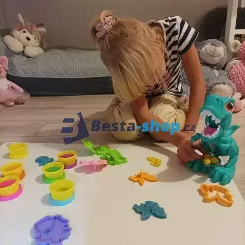 Plastelínová sada dinosaurus