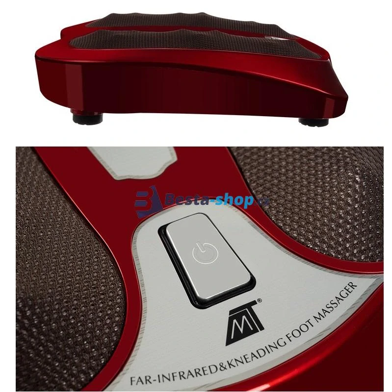 Masážní přístroj na nohy s vyhříváním 2V1
