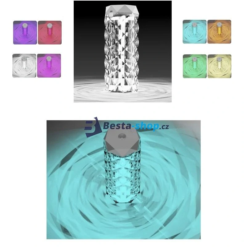 Zvlhčovač vzduchu - noční lampa 2v1