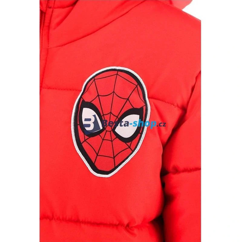 Zimní bunda pro kluky – Spider-Man, červená