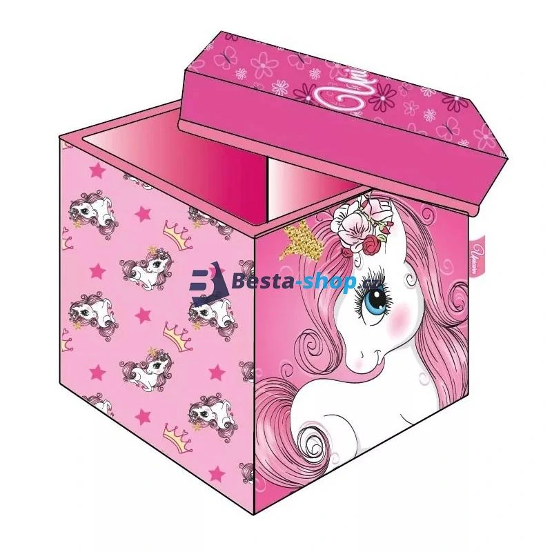 Box na hračky / židle - Unicorn Jednorožec