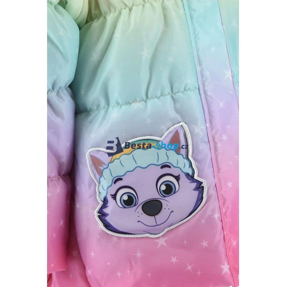 Paw Patrol zimní bunda duhová dívčí