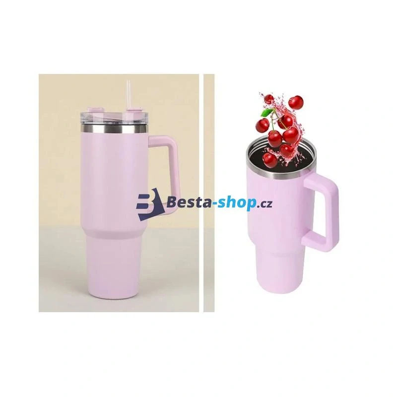 Termohrnek 1200ml s brčkem