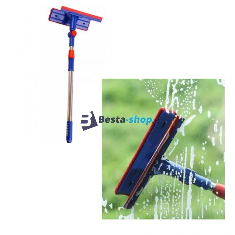 Multifunkční teleskopicka stěrka na okna 53 - 83 cm