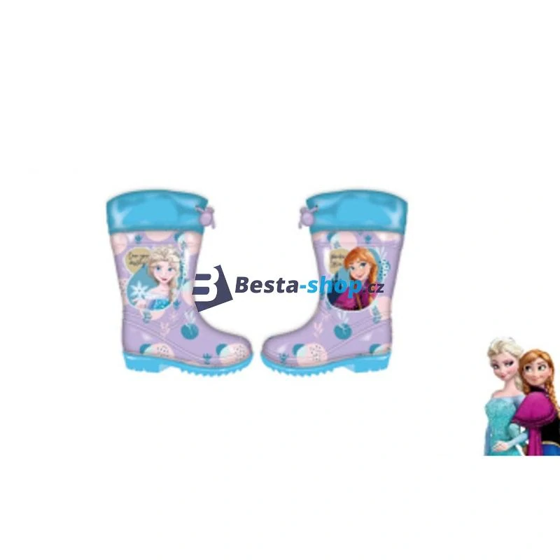 Dívčí gumáky Ledové království modré