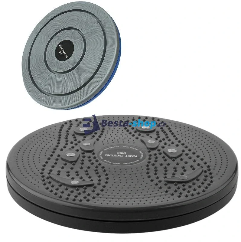 Otočný twister pro cvičení a masáž chodidel, 360 magnetů