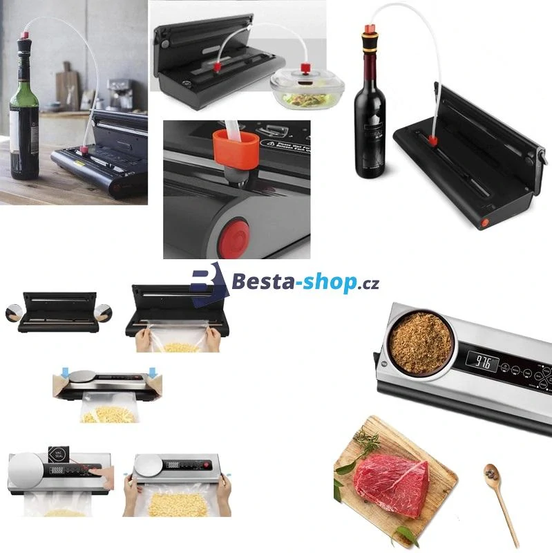 Vakuová svářečka fólií s váhou a příslušenstvím