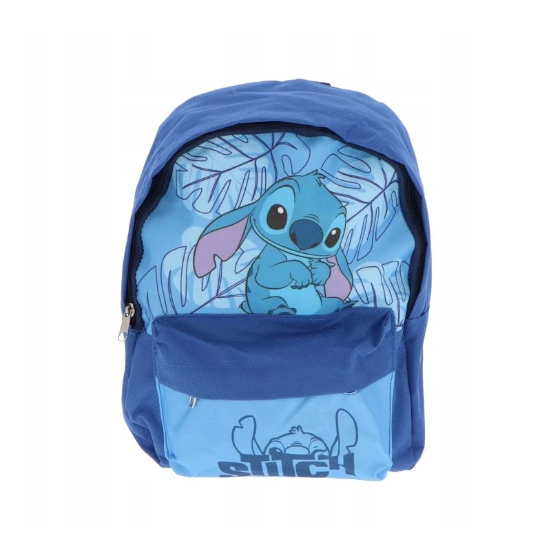 Dětský batůžek s potiskem  Stitch – modrý 30×24×12 cm 