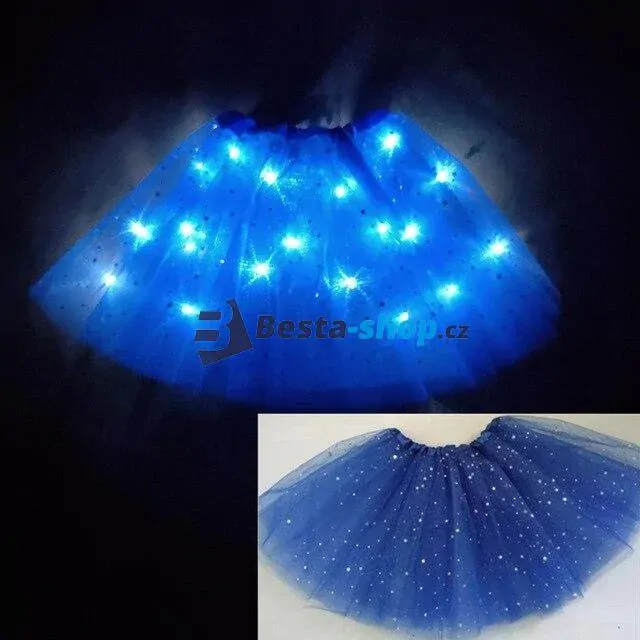 LED svítící sukně Princess