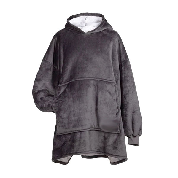 Deka s kapucí a rukávy