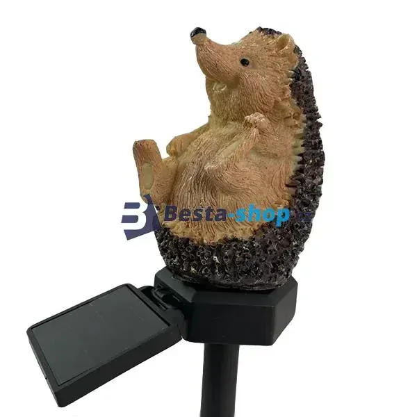 Zahradní solární světlo Ježek 11 cm