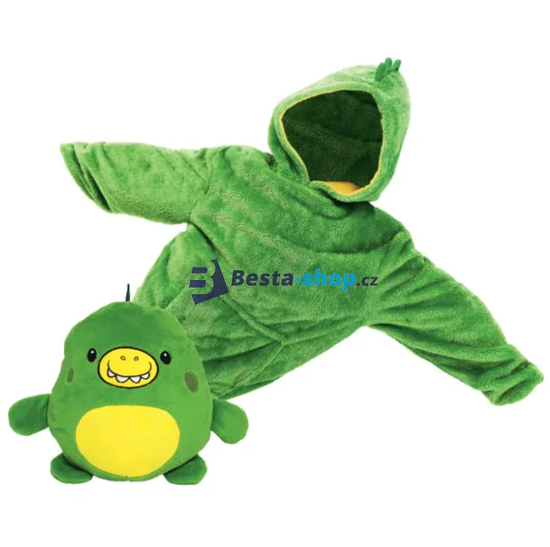 Domácí mazlíček, polštář a mikina s kapucí 3v1