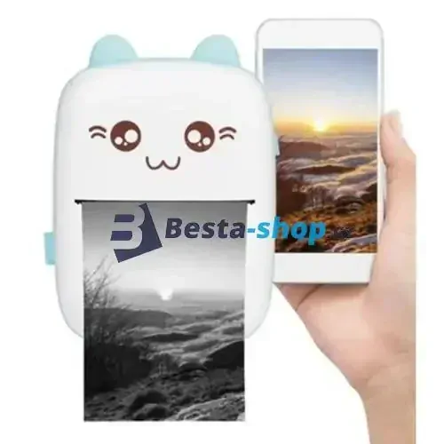 Přenosná mini fototiskárna Izoxis 22272