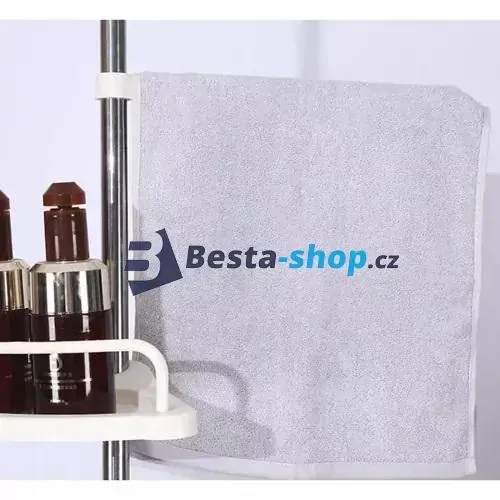 Nastavitelná rohová sprchová polička