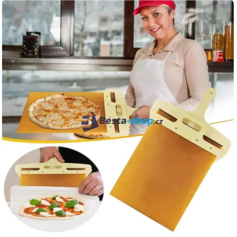 Posuvná lopata na pizzu