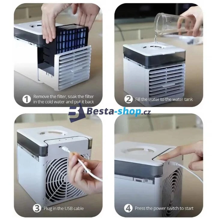 Ochlazovač vzduchu Ultra Air Cooler 3v1