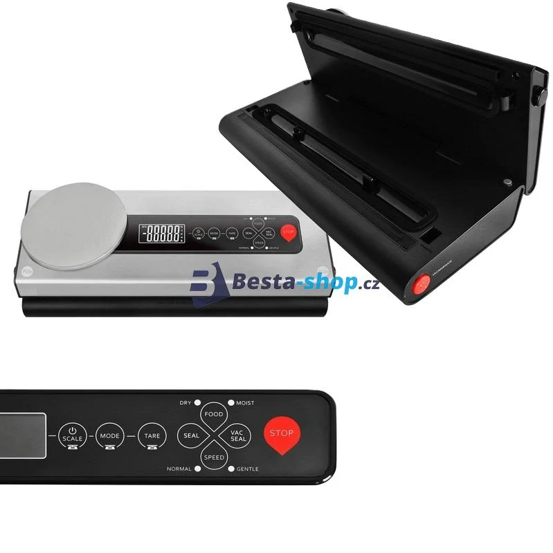 Vakuová svářečka fólií s váhou a příslušenstvím