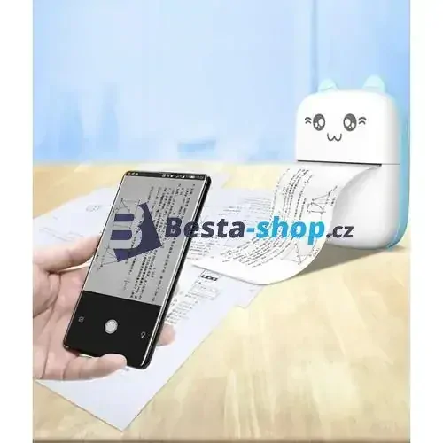 Přenosná mini fototiskárna Izoxis 22272