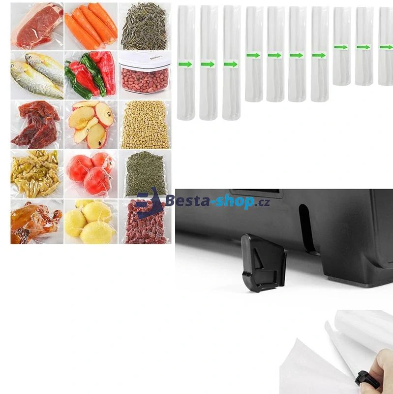 Vakuová svářečka fólií s váhou a příslušenstvím